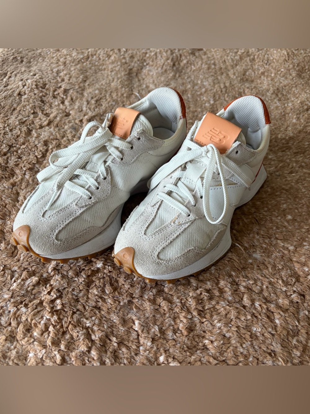 Size 5.5 - New Balance 327 Sea Salt Rust Oxide W